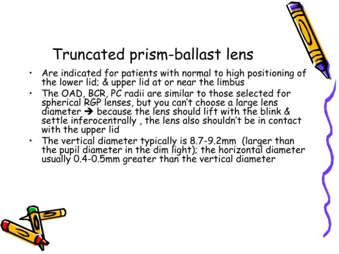 Toric prism lenses soft contact ppt powerpoint presentation