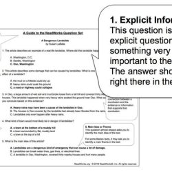 Readworks wrong impression answer key