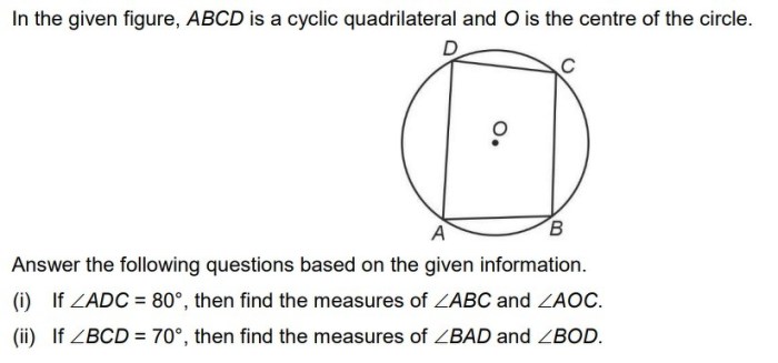 Use the circle below for questions 1-7